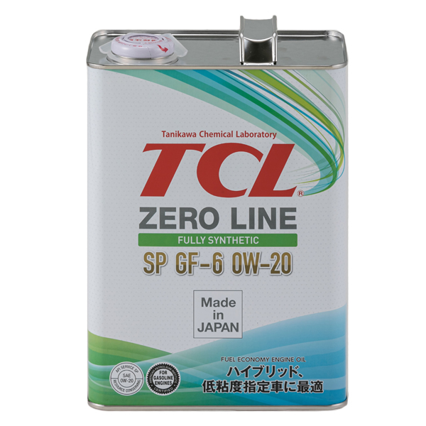 Масло моторное TCL Zero Line Fuel Economy SP GF-6 0W-20 4л