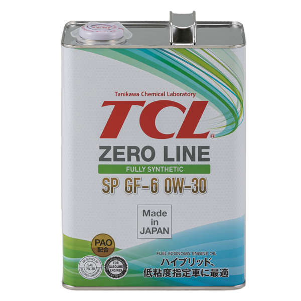 Масло (синт/гкр) TCL Zero Line Fuel Economy SP GF-6 0W-30 4л