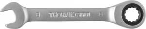 CSRW08 Ключ гаечный комбинированный трещоточный короткий 8 мм