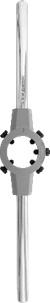 DH259 Вороток-держатель для плашек круглых ручных Ф25x9 мм