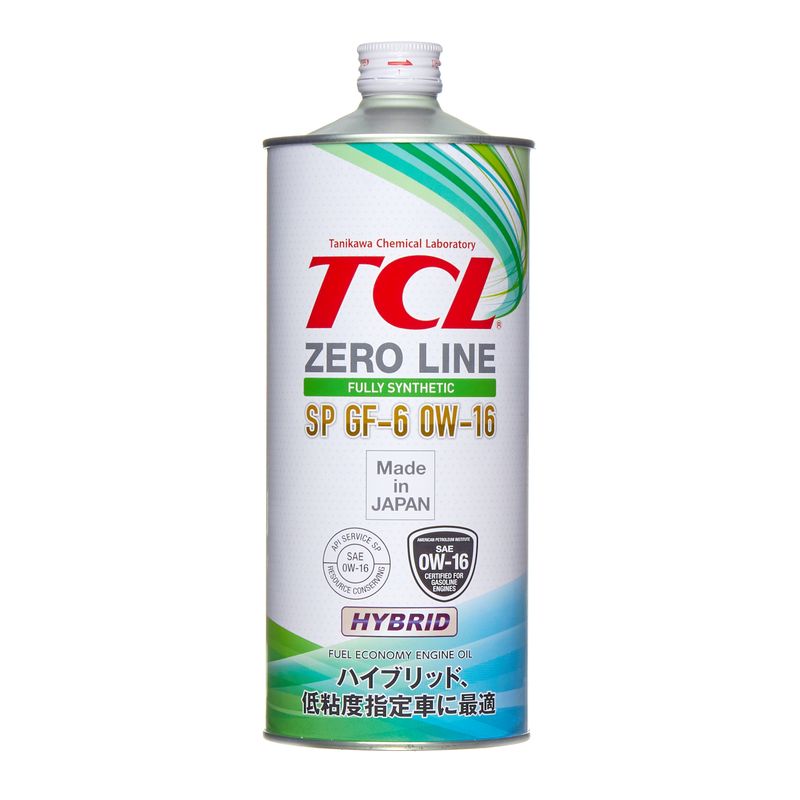 Масло моторное TCL Zero Line Fully Synth Fuel Economy SP GF-6 0W-16 1л