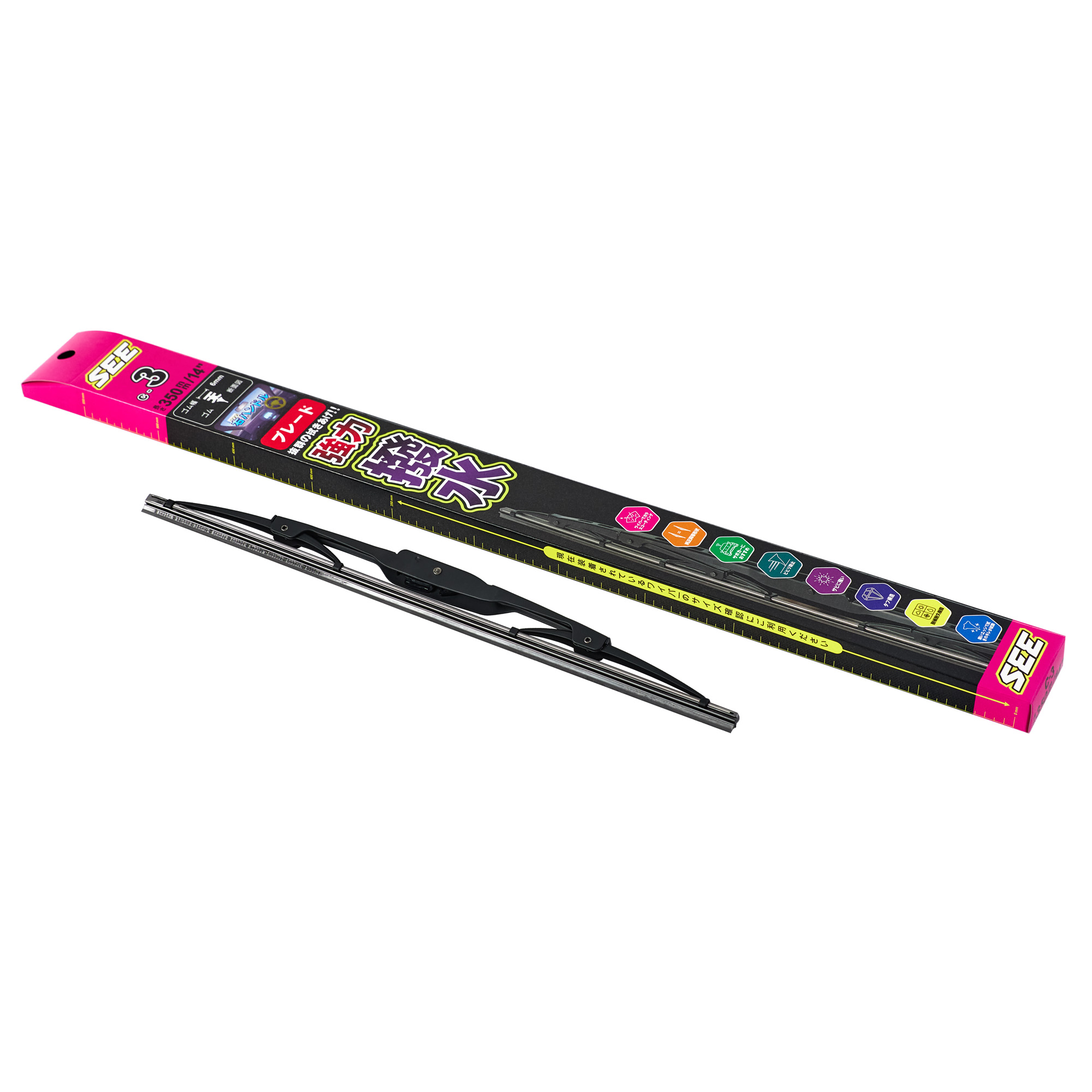 Щетка стеклоочистителя каркасная 350 мм