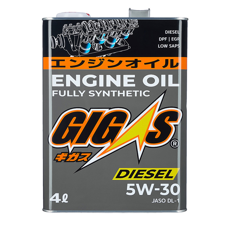 Масло моторное GIGAS Diesel 5W-30 DL-1 4л