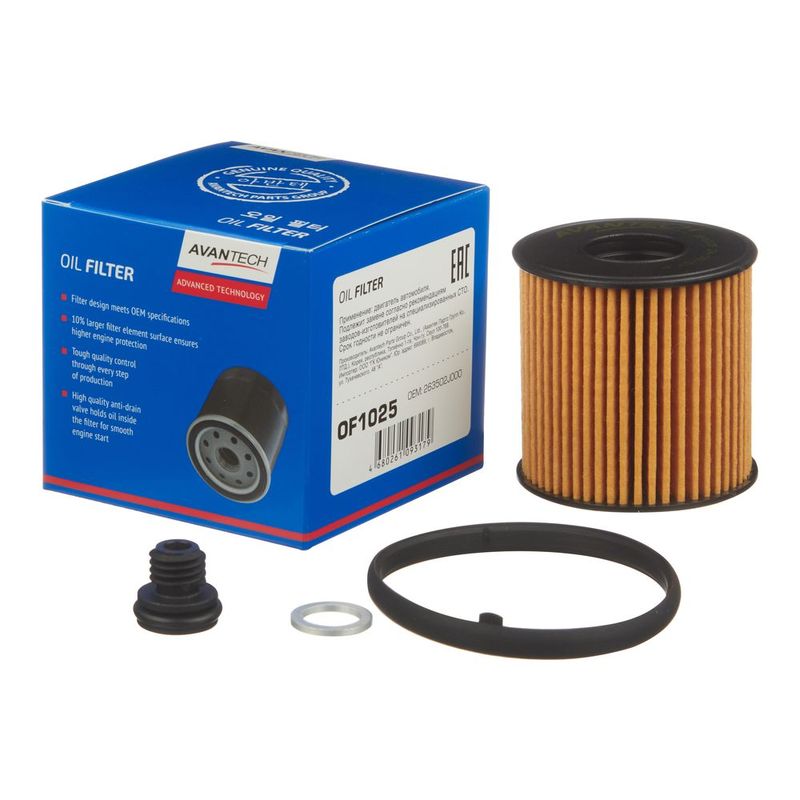 Картридж масляного фильтра Avantech