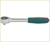 R6603 Рукоятка трещоточная ротационная со сквозным приводом 3l8DR 60 зубцов 240 мм