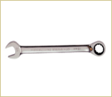 Ключ комбинированный Sata с реверсивным трещоточным механизмом 9мм S46602