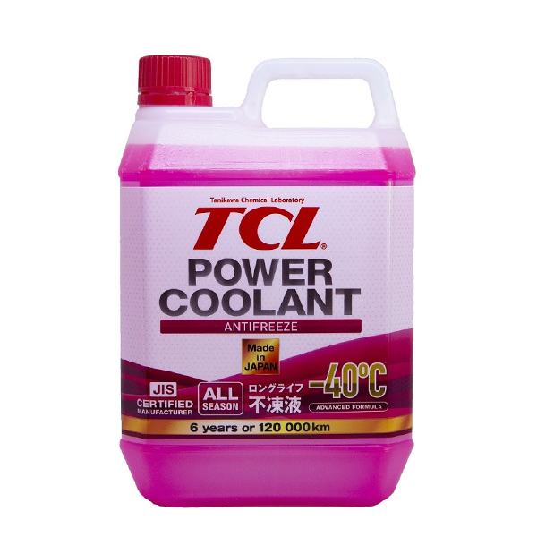 Антифриз TCL SUPER LLC POWER COOLANT -40C розовый длительного действия 2 л