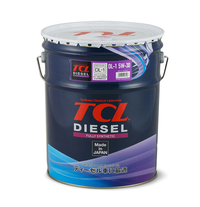 Масло для дизельных двигателей TCL Diesel Fully Synth DL-1 5W-30 20л